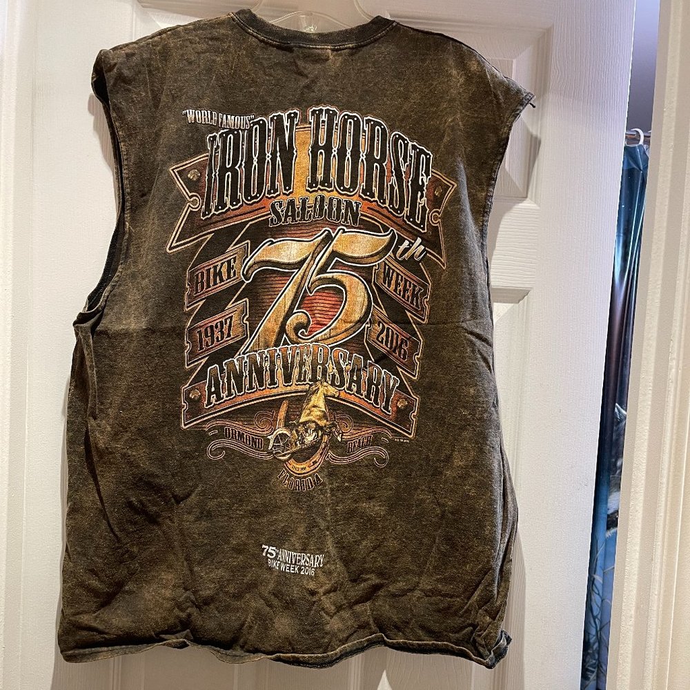 IRON HORSE SALOON 75TH ANNIVERSARY BIKE WEEK T